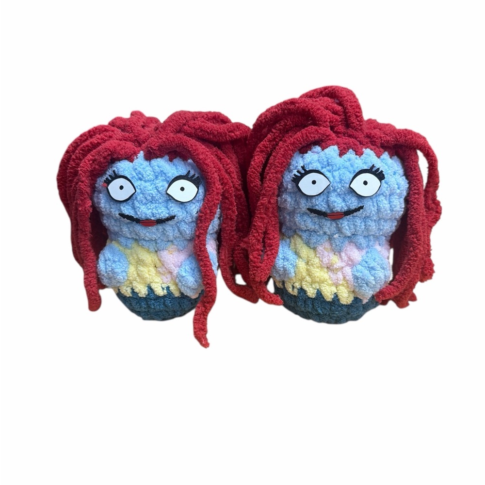 Handmade Crochet Dolls with Red Hair